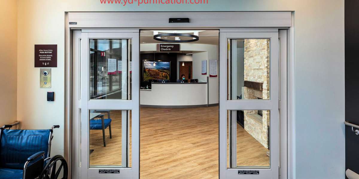 Yd-purification Automatic Sliding Doors Optimizing Facility Access